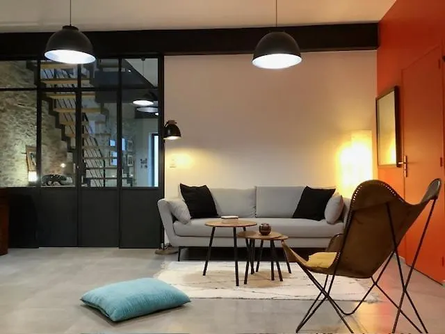 Les Augustins, Chambres D'Hotes, Quartier Historique, Accueil Velos Oda ve Kahvaltı Angers